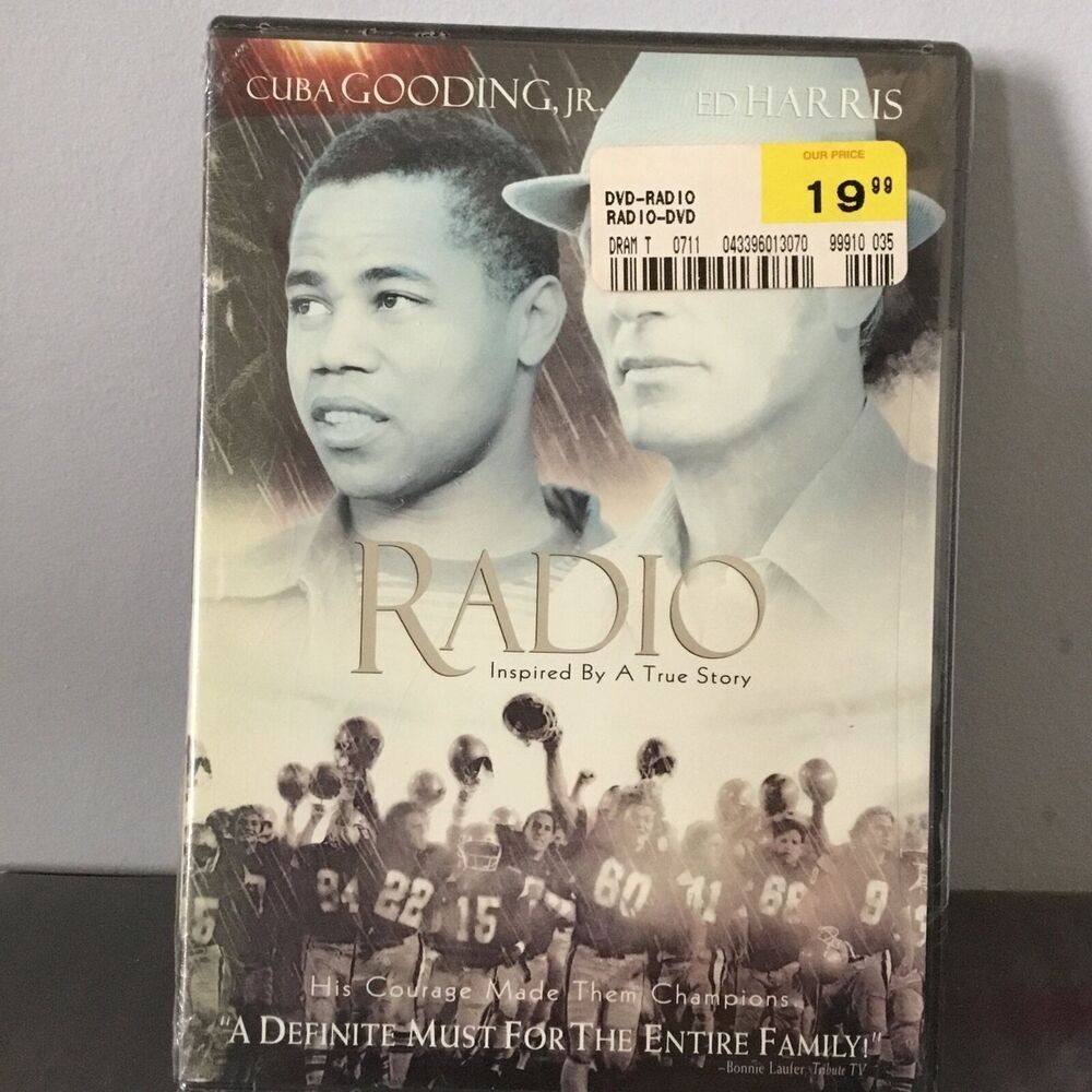 Radio - Inspired By A True Story DVD Starring Cuba Gooding Jr & Ed Harris New